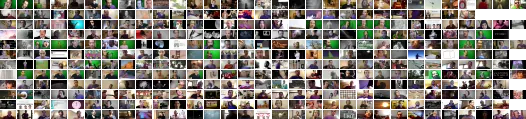 365 video stills from 2013, one for each day's song