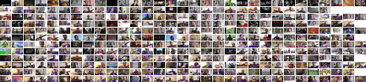 365 video stills from 2014, one for each day's song