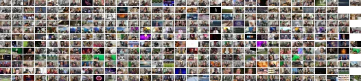 366 video stills from 2020, one for each day's song